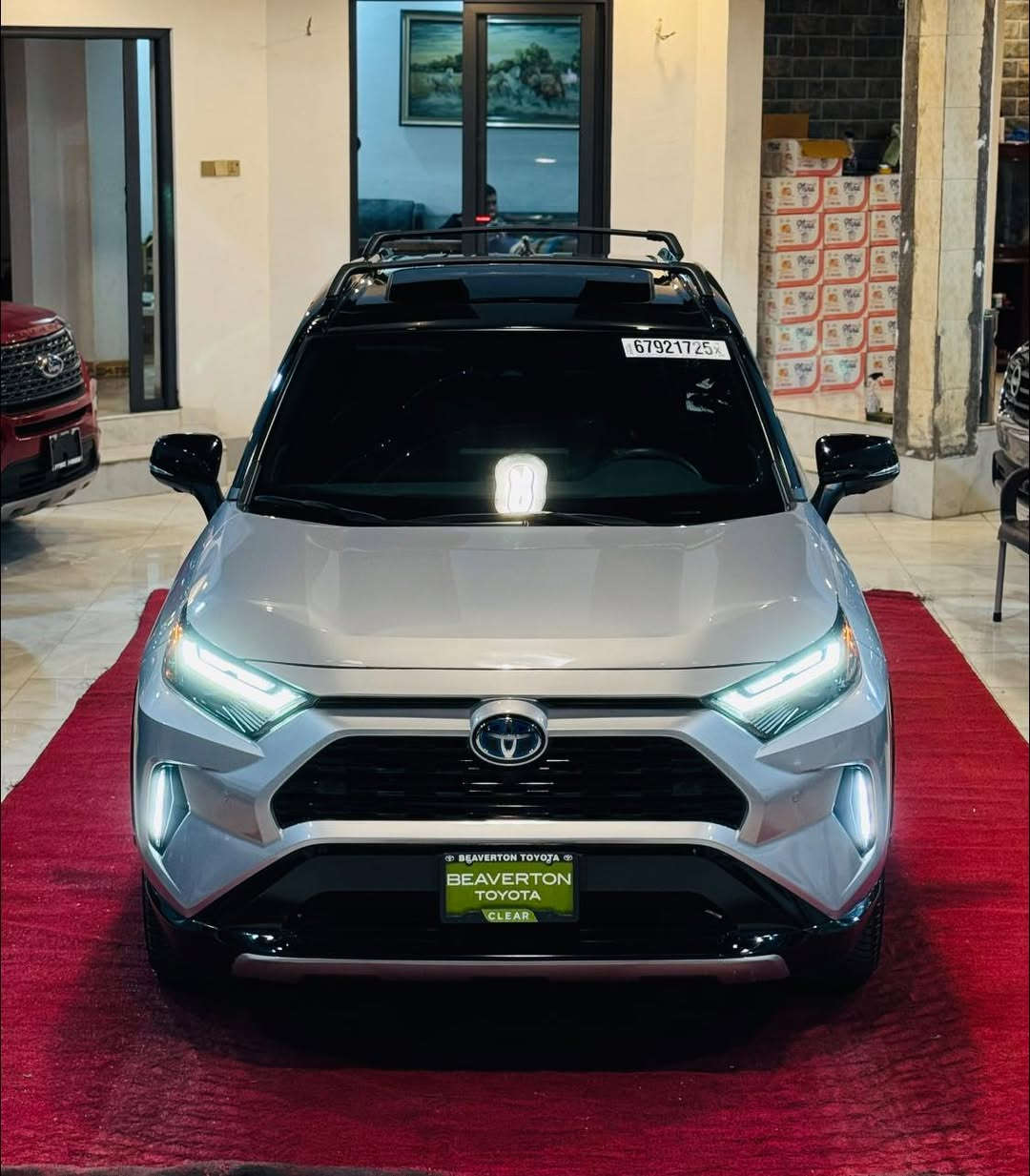 كاتي تترقم شمالي فقط وصول جديد

📌 Toyota RAV4.2024 XSE  هايبرد 📌

♂️ عدادالمسافه 72الف   mile

للون  سلفر سقف اسود 
موديل 2024

⚙️ حجم المحرك 4 سلندر (2.5L) 

💵 (السعر/27,000 $)

♦️ المواصفات :XSE هايبرد 
بصمة ابواب
سقف اسود 
كامرات 360درجه 
ستيرن هيتر 
كشنات تدفئه
حساسات امامي
حساسات خلفي 
كشنات جلد  
شاشه لمس كبير 
سماعات JBL  
مضخم صوت 
بصمة تشغيل 
صندوق شفط كهربائي 
كشنات كهربائي  
فتحة سقف سلايد 
رادار أمامي(تحديد مسار)
رادار جانبي (نقاط عمياء)
رادار خلفي(التحذير من الاصطدام)
تحكم وضعيات القيادة Drive Modes  
اوتو ستارت (Auto start)
اوتو ستوب(Auto Stop)
هاند بريك بصمة
اوتو هولد(Auto Hold)
تحكم وضعيات القيادة ECO,NORMAL,SPORT
مانع انزلاق+ABS
حساسات خلفية+كاميرا
تحكمات استيرن
تبريد قطعتين 
وبقية المواصفات المعروفة
الضرر كما موضح بالصور
ايرباك راجع سيستم  

(العنوان/كركوك شارع المعارض)

معرض هشام الحمداني لتجارة السيارات 

                 - - - - - - - - - - - - - - - - - 

♦️ للاتصال/

***********
***********
***********

