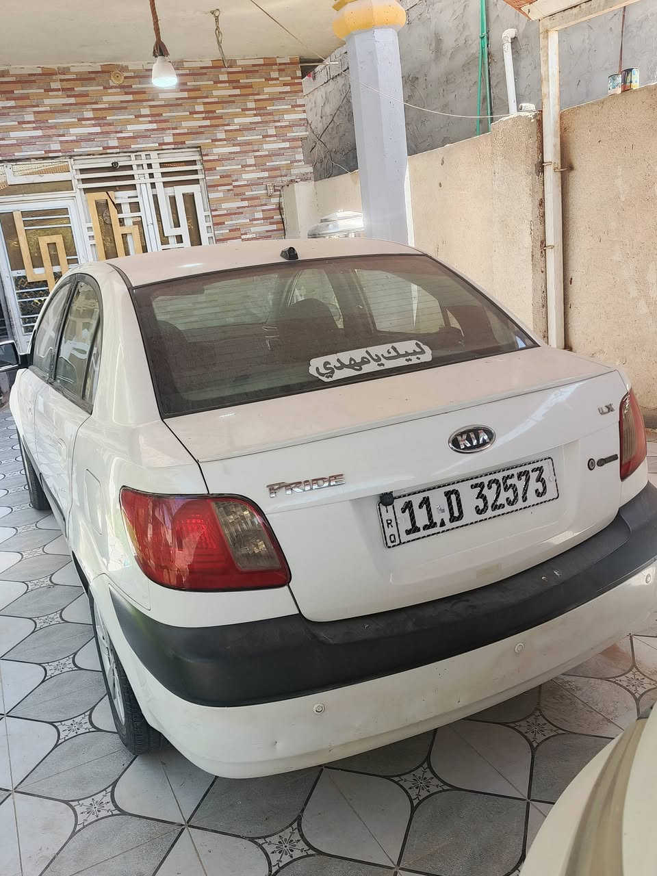 السلام عليكم كيه ريو مكفوله من الصبغ والتبديل ماعدنا جاملغ امي نص رقم بغداد بأسمي تبريد ثلج سياره جديده السعر75بيع مستعجل للاستفسار***********مكانه كربلاء
