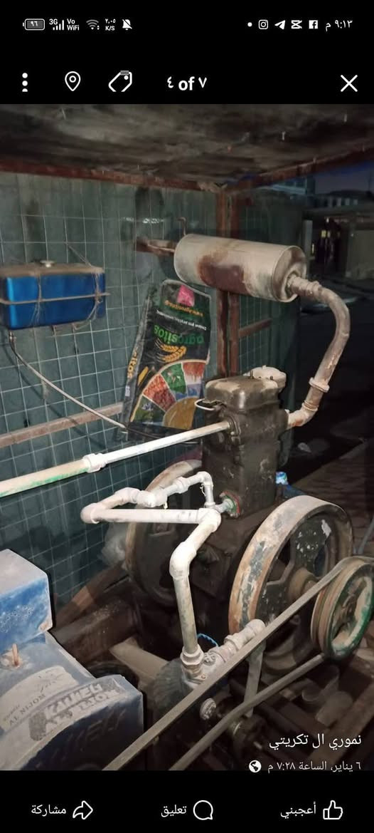 للبيع لسترحجم كبير منصوب على شيلمان جنر  وراس توليد 10كيفي مع ماطور ماء جيد وباتري جيد علما ان المولد اخو الجديد وراس توليد ابو شعله نحاس100% موقع المولد تكريت الزهور الأولى أيضا مع المولد المجمده الماء *********** اتصل بي واتساب 
السعر 600الف بي مجال
