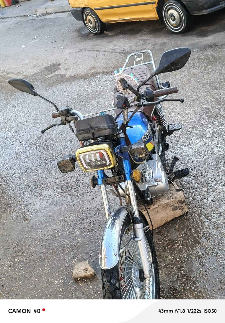 السلام عليكم دراجه إيراني سونك اربعه كير دراجه نضيفه نقص بسيط بيها موديل 2024 السعر 475 مكاني بغداد الرقم(***********)خط+ واتساب بيها مجال حك الجيه
