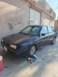 سياره نيسان صني شرط الوكاله والتحويل يوجد كابون بنزين السعر 25 ورقه بي...