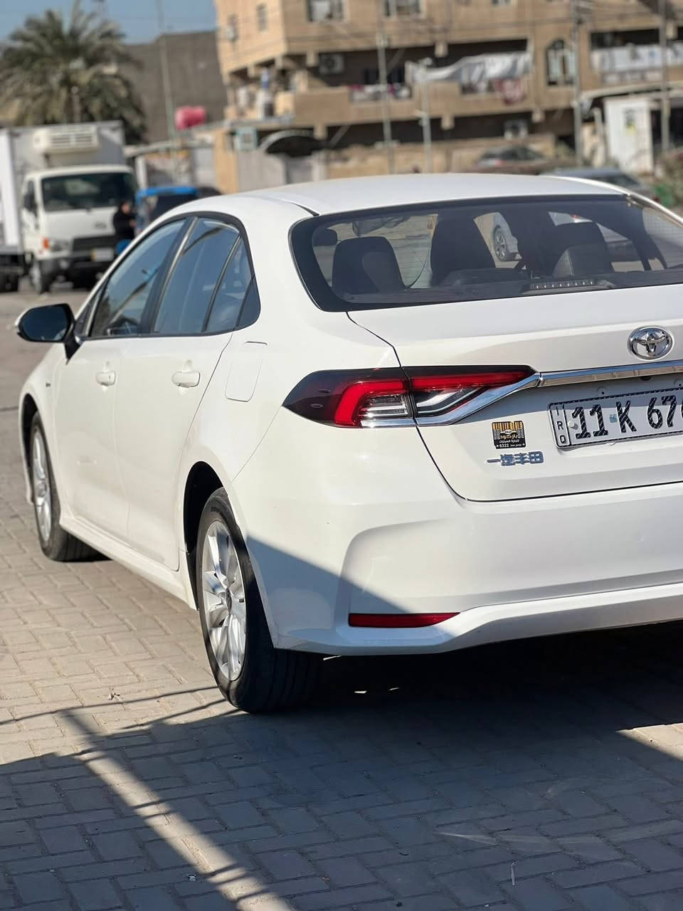 🚗 للبيع – تويوتا كورلا 2025 هايبرد

✨ خليجي 

📄 باسمي نظام وكاله مطلقة السياره سنتين وتصير حره 

🔹 الممشى: 20.000 كم فقط

🔹 السيارة نظيفة جداً استعمال شخصي

⚙️ المواصفات:

✅ لِد نهاري

✅ شاشة ديجتل

✅ شاشة Apple CarPlay

✅ كشنات مخمل

✅ فتحة سقف

✅ بصمة أبواب

✅ بصمة تشغيل

✅ وباقي مواصفات الكورلا المعروفة

📍 الموقع: بغداد – البلديات

📩 للاستفسار: ***********
