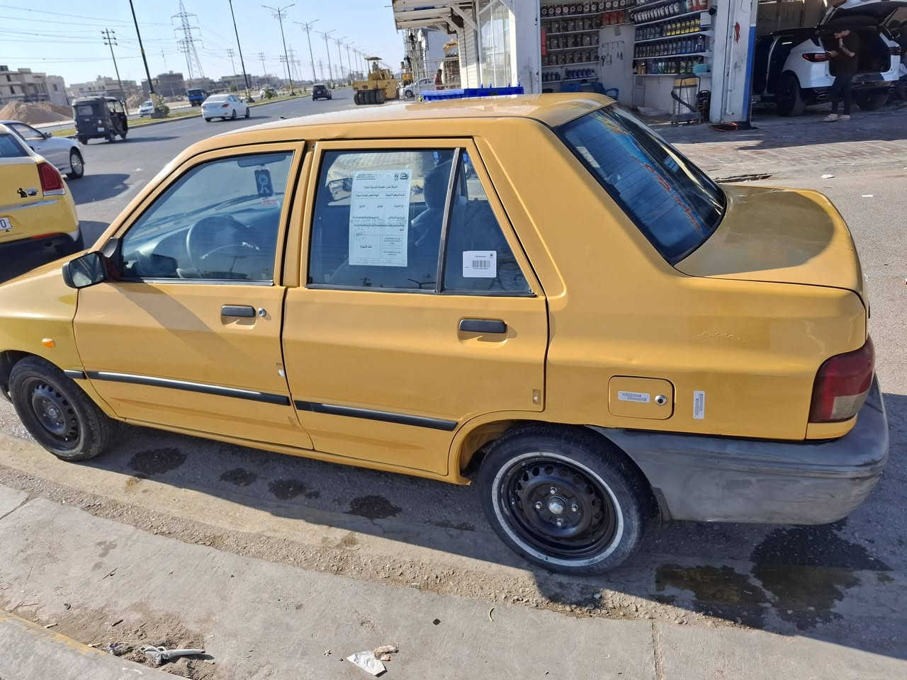 سلام عليكم سايباموديل 2017 رقم بغداد دولي مصفره هيئه وغرامات  تحويل مباشر سنويه ل2028  شواصي جديده بيه جاملغ مبدل حداديه جديده محرك بيه بدايه تبخير كير جديد مكان كربلاء  سعر ٤٣ وبيه مجال بسيط ***********
