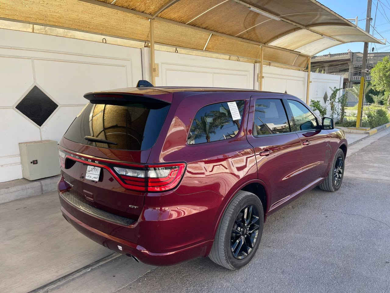 🇺🇲🇺🇲
سلام عليكم دوج دورنكو موصفات جتي DODGE DURNGO موصفات GO  V6 2023 محرك 3600تبريد 3قطع تشغيل عن بعد رادارات حساسات ترحيب شاشه جبيره ويل كاب بلاك جنطه كهربائي شحن AUX كشنات 🧶تاطريز احمر  كزوزت 2 كشنات كهربائي تدفئه بل كشن ستيران هيتر كشافت لد زنون وضعية SPORT وضعية تزحلق 
سياره لون كرزي 🍒 بنيد 3فتحت 4X4
سياره حادث جاملغ بنيد صبغ فقط 
سياره شرط السونار 7راكب سياحي 

سياره بدون راقم 
سعر 💸280 بيه مجال بسيط لاشراي مكان السياره بغداد البلديات للاستفسار عن هذه الرقم☎️ *********** 
?
