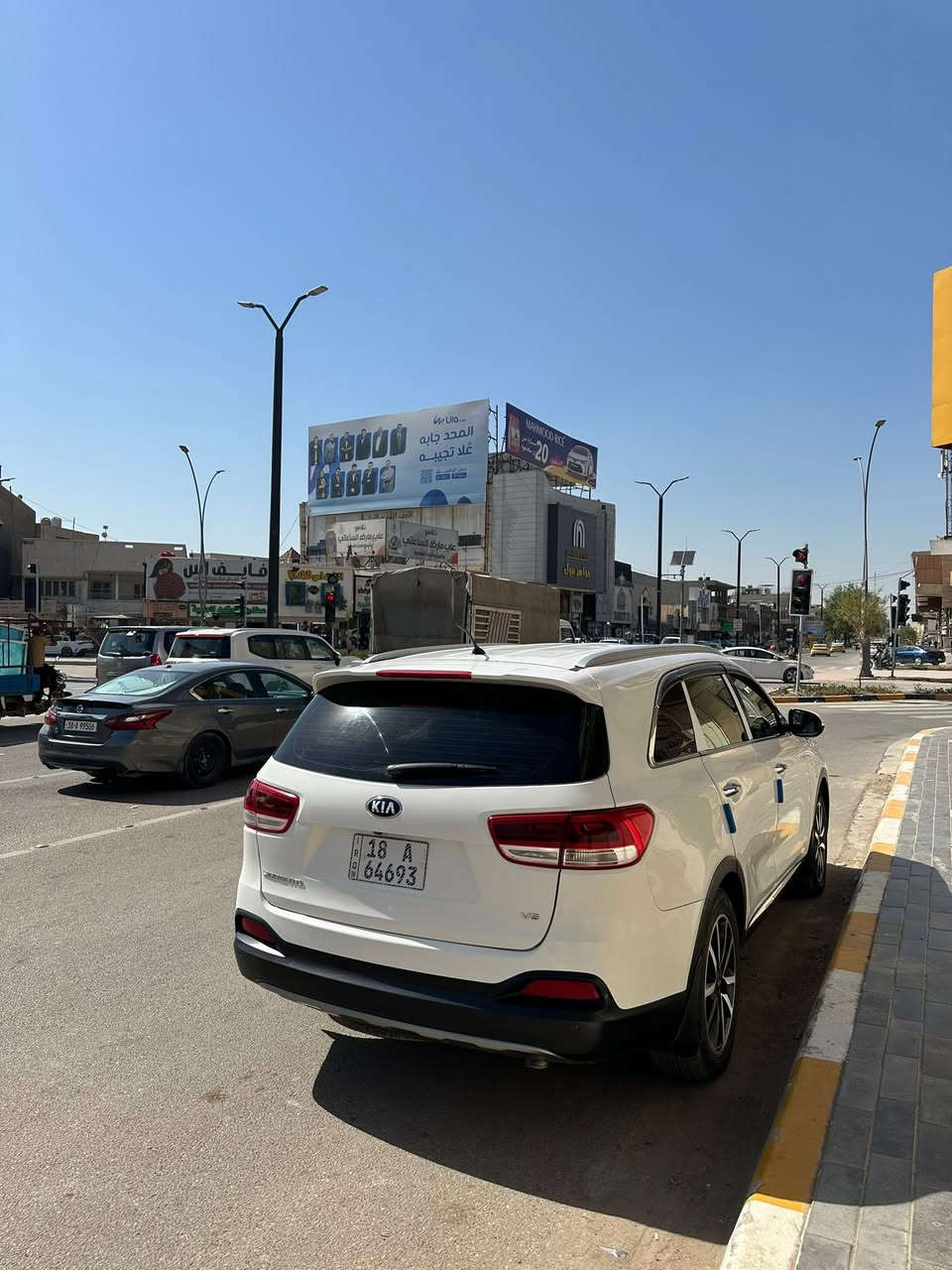 سلام عليكم سورنتو 2018 خليجي للبيع بيها 4 قطع ابيع صبغ عام والسياره جاهزه ماناقصها  اي شي من تبريد من حداديه من كير من مكينه الحمدلله خير من الله السعر 180 وبيها مجال للشراي مكاني بابل وهذا رقمي ‭***********‬
