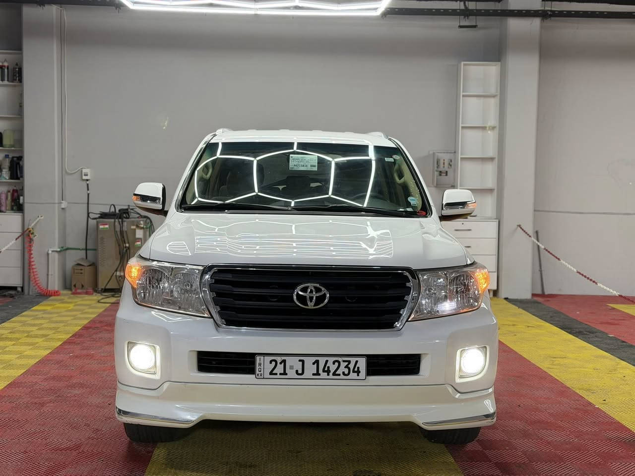 لاندكروزر ٢٠١٢
سيارات جديدة مابي صبغ 
رقم سليمانيه باسمي رقم جديد
محرك مامفتوح بشرط 
ماشي ٢٠٠الف
سياره نفس وضع شريكه 
سعر ٣٢٥$بي مجال 
مكان كلار 
***********
