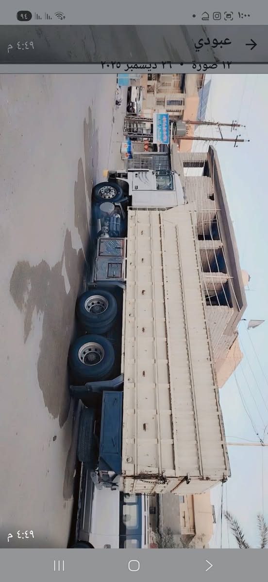 سلام عليكم للبيع كفاله عامه فالفو F12  محرك G22 لاتبخير ولا صرف دبل شاصي مجموعة شفت حديثة تخم تاير كير ٣×٣دبل فقسةموديل 1992 جاهزة لشغل رقم بصرة سنوية ساقطة صار شهرين الشراي يتصل عنواني بغداد الدورة ابو دشير  ***********
