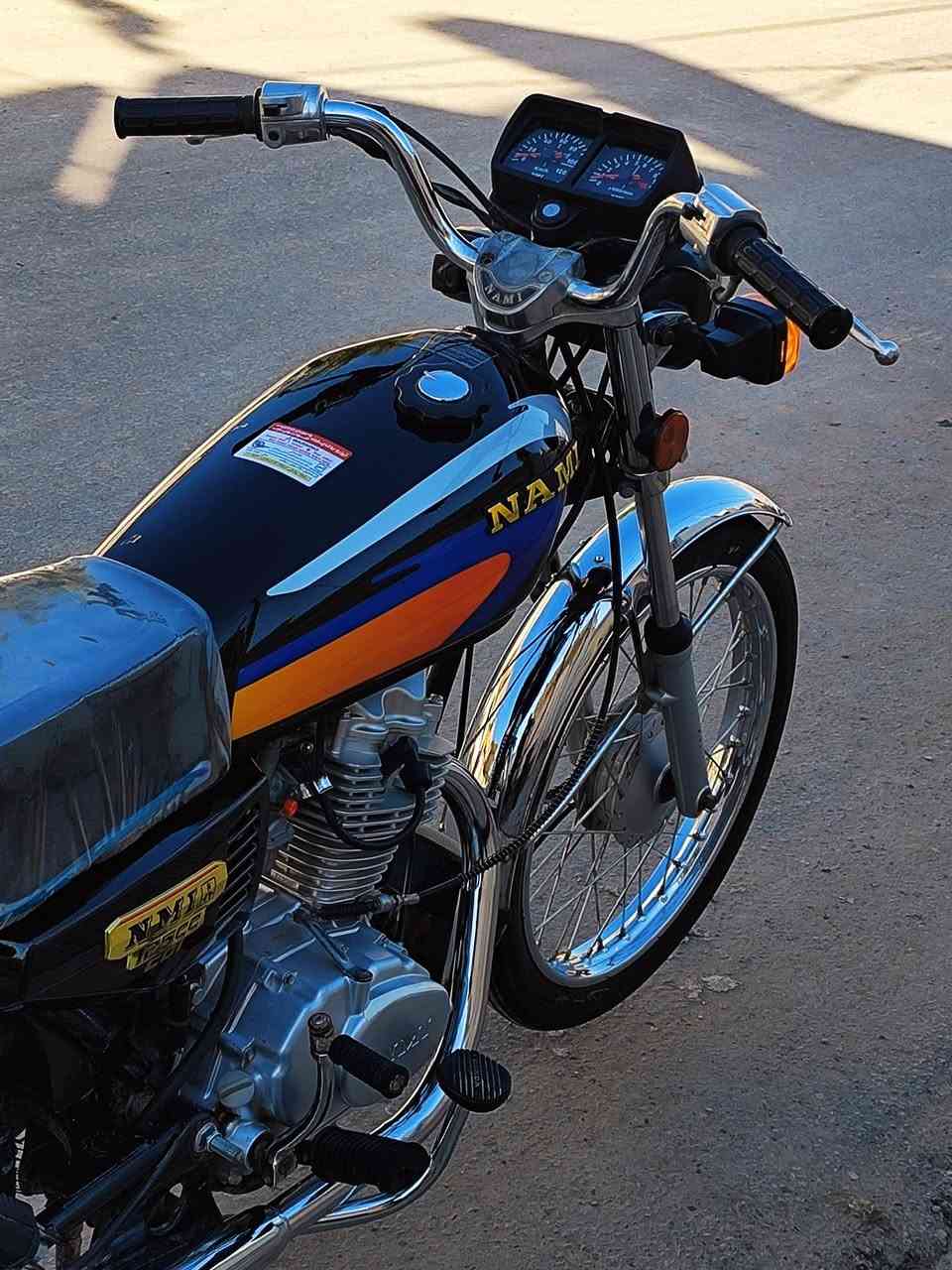 سلام عليكم نامه اصلي اصلي اصلي شلامچه موديل ٢٣ مبدل  تانكي اصلي او اشاير ودشبول وصالنصه كله اصلي ولباقي كله بلاااااد اوراق رقم البليته ولمكينه واحد  اصوووووولي كامله مكينه ما مفتوحه دراجه بل كبس القوي بيه دخانه خفيفه لاستيك ولف او رنكات ما  اعرف تجي وتشوف وتقتنع دراجه خير من الله كهربائيات كله كامله مكمله وكله جديد او اصلي بروح امك اذا مو شراي لا تدخل خاص ولاتتصل سعره مليون و ١٥٠ وبيه مجال بسيط تشوف سعر غالي عليك اترك تعليق حلو او تعبر منشور *********** مكاني ديوانيه مركز
