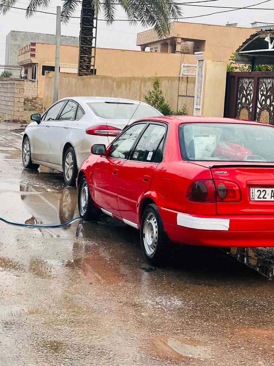 سلام عليكم كورلاء لون 🍅🥫موديل 99تخم تاير جديد كير ومحرك شرط أنطيك بيهن  تبريد ثلج تتفئه نار سياره كهربائيات شغاله مصبوغه للجماليه وسونره وياه  شرط صاحبه شرعي موجود للبيع او مراوس سعر 65وببه مجال   وذا اكو سياره قساط أنطيه مقدمه وال بقيه بل شهر ورقتين رقم الهاتف ***********
