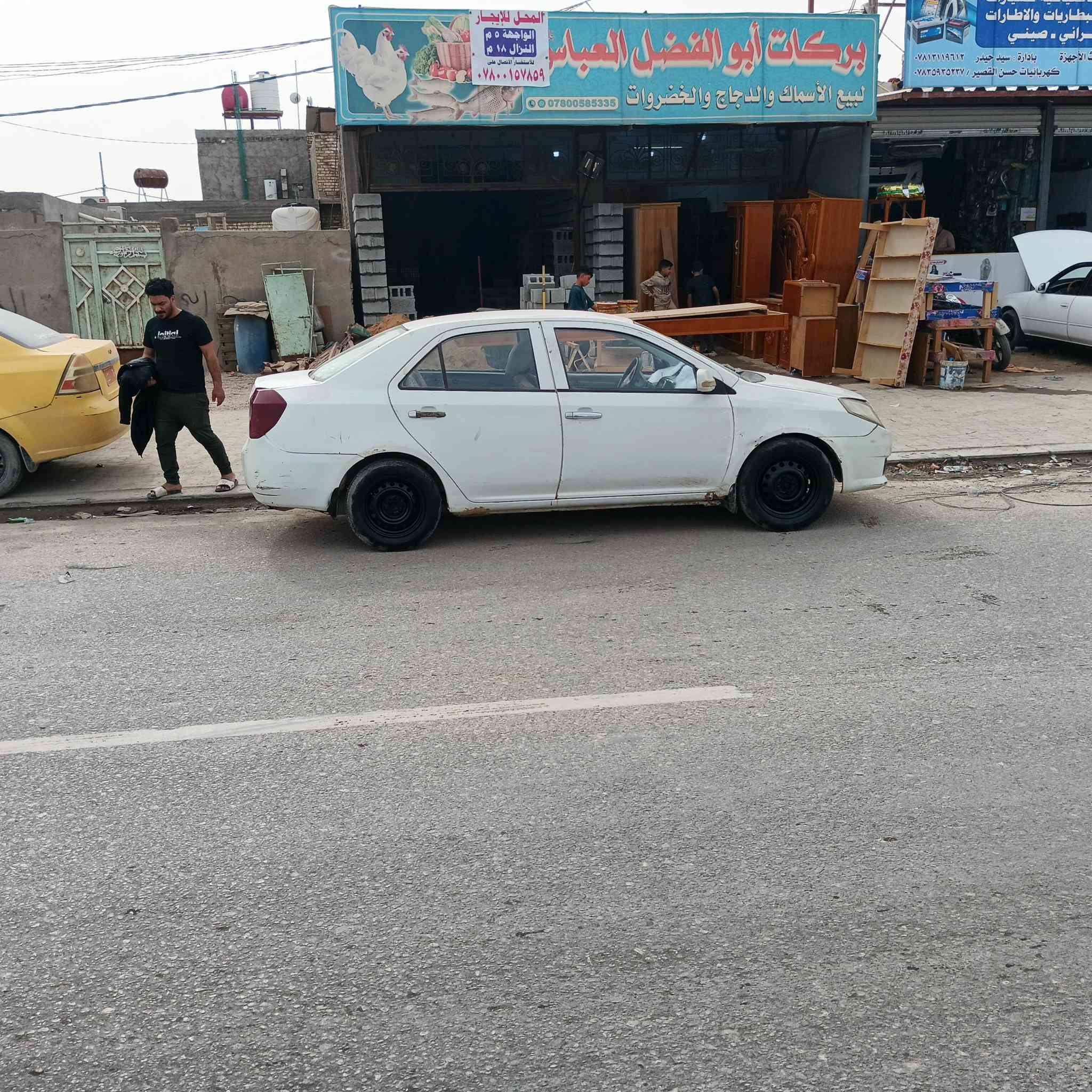 يالله سياره اللبيع جيلي امكي كير ومكينه حداديه كهربيات المكان النجف الاشرف رقم بغداد رعيه ماوصليه ***********
