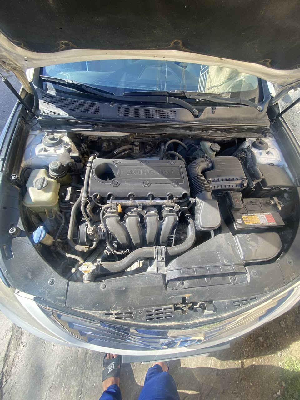 : هيونداي سوناتا 2014 – خليجي
موديل: Sonata (نسخة أزيرا / شكل 2014)

المحرك: 2.4 لتر – MPI – DOHC 16V (محرك اقتصادي وقوي)

 الكير : أوتوماتيك 6 سرعات (تعشيق ناعم)

اللون: أبيض (خليجي )

 ضربه خفيفيه وربع صبغ من البنيد مثل ما ابوضح بلصوره 

مستعجل على بيعتها 

للاستفسار واتساب فقط ***********

الموقع - بغداد - البلديات 

السعر ابـ 120$ وبيها مجال جداً بصيط
