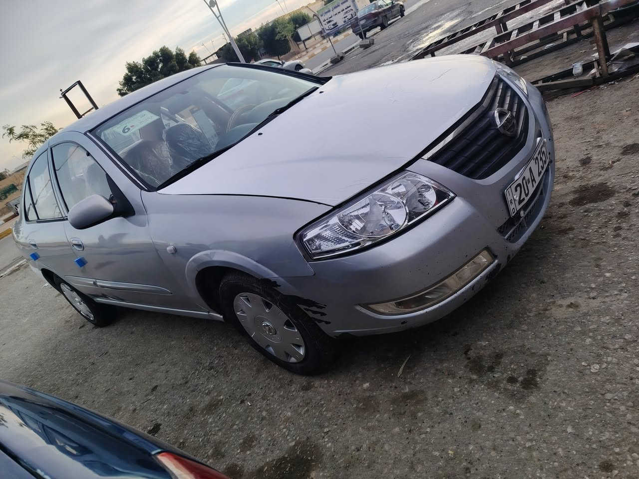 يالله سلام عليكم سني رقم ديالى جديد موديل 2007سياره جاهزه تخم تاير صبغ حزام محرك جديد تبريد شغال كير اوتوماتيك  سنويه 29 سعر 75وبيه مجال  مكان الانبار  هيت رقم الهاتف ***********
