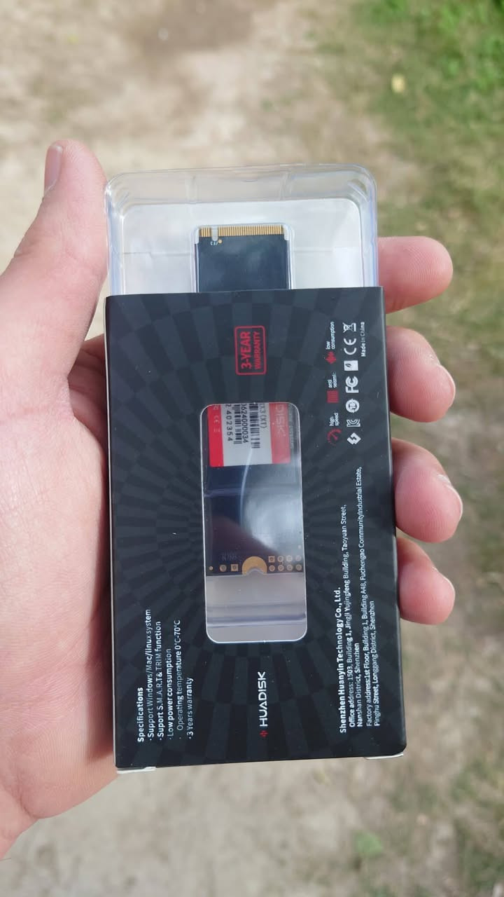 يتوفر هارد 1 تيرا nvme السعر 135 الف قفل مكاني بغداد 
بعده جديد شرط فحص وضمان *********** واتس
