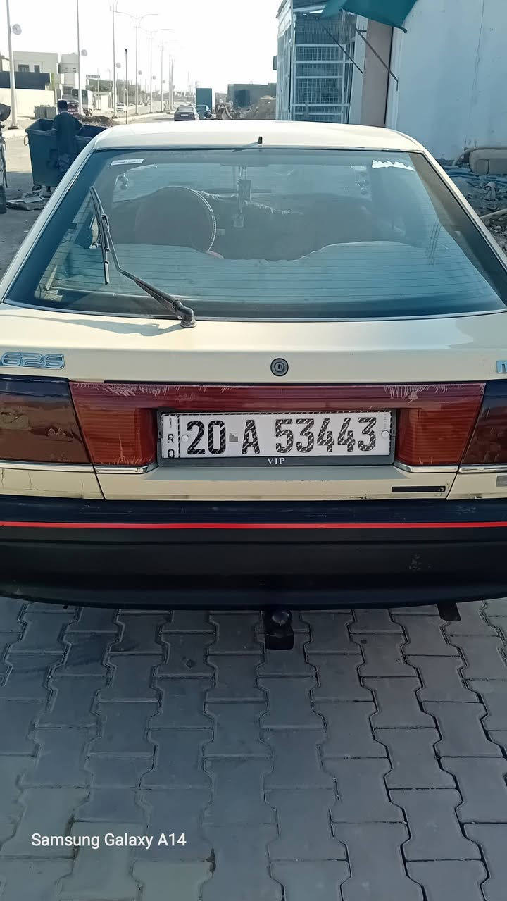 مازدة ٦٢٦ محرك ٨ كابريتر  محرك وگير بالشرط لا صرف ولا بخار بدون تبريد  تدفئة بالكشنات مسجل سماعات كله شغال بدون فيت بم يعني ميكانين يعني انسة عطل او توكف بالشارع سيارة مال شغل  لايت عالي ناصي ماسحه خلفية امامية كله شغال  گيج بانزين والرون وحماوة شغالات شرط   بس كيلو متر واكف   سنوية لل٢٨ رقم ديالى دولي شرط التحويل بدون ضربه وبدون صبغ ع البلاد السيارة حيل حلوة احلا من الصور  مكاني ديالى جلولاء  سعر ٣٤ ورقه  للاستفسار الاتصال ع الرقم ***********
