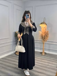 فستان كلوش • هوريم دابل تركي • مقاسات 38-48