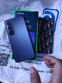 انفنكس 60i Infinix HOT بيع او مراوس  ذاكرة: 256GB الجهاز جديد ونظافة 1...