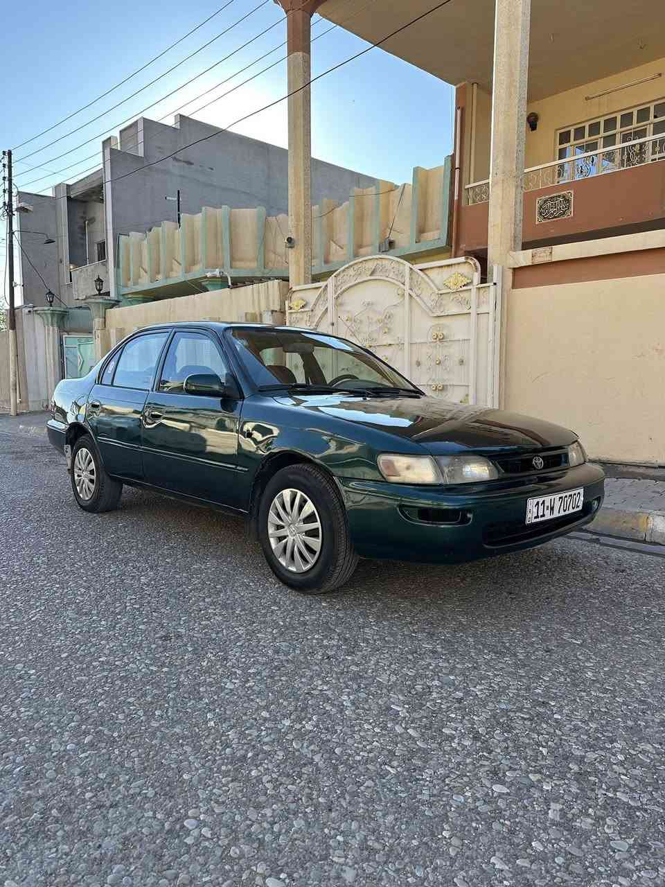 كورله موديل 1997 رقم بغداد مشروع وطني ل 28
سياره بلاديه ايسر محرك 18 كير محرك بلشرط 
صبغ عام جماليه بدون ضربه عله وضع شركه 
سعر 60 وبيها مجال قليل مكاني كركوك 
تصل ***********
***********
