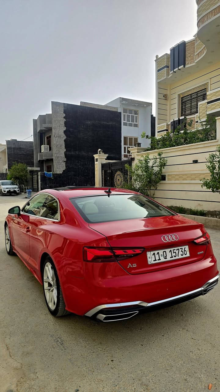 بسم الله
AUDI A5 2023 QUATRO PREMIUM 
للبيع او المراوس حسب القناعة 
السيارة ماشيه 43540 ميل 
• مكينة 2000 توربو 
• كير تبروتنك 
• شاشة كبيرة GPS
• بانوراما 
• كاميرا خلفية 3 انظمة
• كراسي كهرباء
• رادار امامي
• مانع تصادم
• محدد مسار 
• تصحيح مسار
• شفتات بالستيرن
• مثبت سرعة
• مانع انزلاق
• دخول ذكي 
• إنارة ترحيبية
• هندبريك كهرباء
•لايت عدسات زينون
• نظام اوتو لايت Auto
• لايت العالي زنون 
• حساسات مطر 
• حساسات دخول الإنفاق
• حساسات ضغط هواء الإطارات
• أوامر صوتية
• 3 أنظمة قيادة (eco, ev, sport)
• بلوتوث
• مدخل USB + AUX
السيارة فقط بيها ضرر جاملغ سايق وبنيد 
مكانها / ديالى بعقوبة او بغداد
للتواصل
***********
***********
