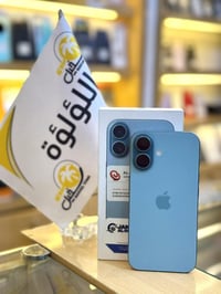 آيفون ١٦ • ١٢٨ • بطارية ٩٠%