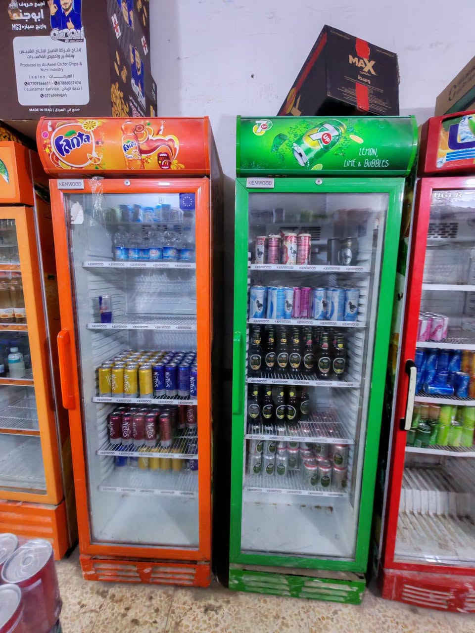 السلام عليكم كلمن وسعره يعجبك شي دزلي صورته وانطيك سعره المجمدات ممصلحات جدد
والبرادات ادامه اسويلهن كل شتويه مجهزات كاملات 

 واتساب ***********
