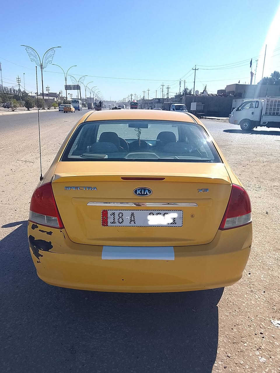 للبيع سبكترا 2008 ب76
سياره جاهزه نقصها كمبريسر تبريد 

كير ومحرك مكفول كهربائيات شغالة.

حداديه تايرات جاهزه السياره .محرك 2000 دوش.بسمي السياره شرط المداور.

مكان حله شارع100

الشراي يتصل.

***********
