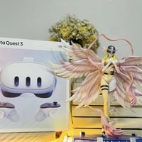 ميتا كويست 3 ذاكره 128 نضافه 100 جهاز نضيف ومكفول اي مشكله مابي  ملحقا...