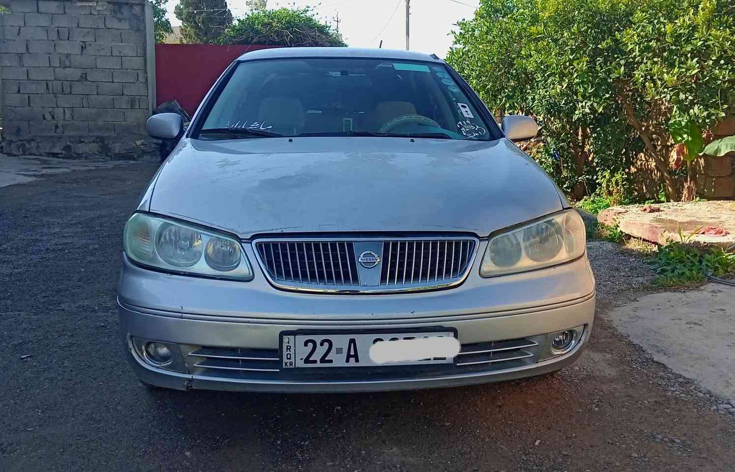 نيسان سني2008

كير اوتماتيك

تبريد تدفئه

كير ومحرك كفاله

كهربائيات تمام

رقم اربيل انكليزي الجديدهزه وفحص وسنويه كله جديد ل31

بسمي

تحويل او وكالة

بيه صبغ جاملق شرط بدون داخل وبيه شويه جوه قبق البانزين 

قمارة بيها چلاح هيه ولبونيد

هزة وسنوية جديده

بطارية جديده طخم تايرجديد

سيارة جاهزة للاخير

السعر 90 وبيها مجال 

مكان السيارة الشرقاط الخضرانيه

***********
