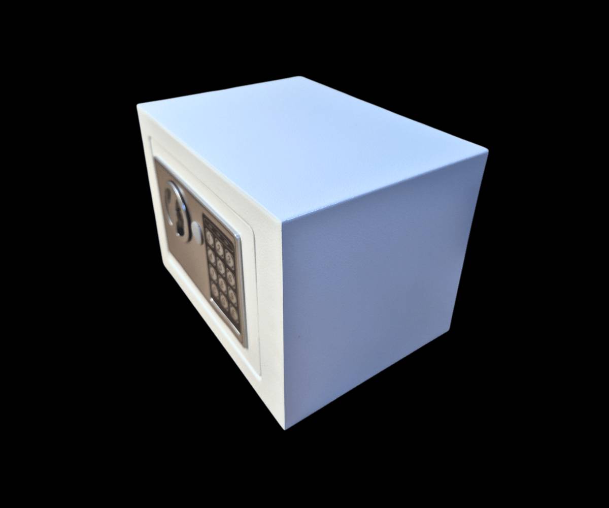 قاصة آمنة لحفظ النقود والمجوهرات والمقتنيات الثمينة، مناسبة للمنزل والمكاتب والمتاجر، وقابلة للتثبيت على الجدار أو الأرضية.
المميزات:
كود سري رقمي قابل للتغيير (3–8 أرقام)
فتح بالكود أو بمفتاح طوارئ
تنبيه عند إدخال رقم خاطئ مع قفل مؤقت
مؤشرات ضوئية لسهولة الاستخدام
مصنوعة من معدن قوي ومتين
تعمل بـ 4 بطاريات AA مع مفتاح عند نفاد البطارية
المحتويات: قاصة (23×17×17 سم) + 2 مفتاح + بطاريات + براغي تثبيت + دليل استخدام