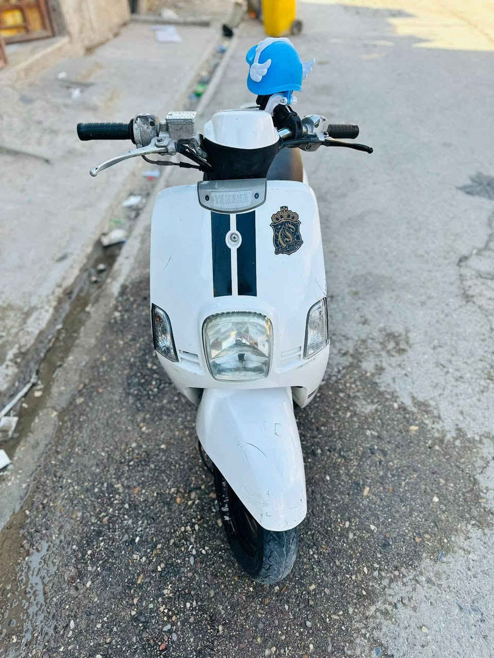 دراجه بوليسي مكينه تخبل ناعمه
بس الكفر ألمامي بي كسر  يم الشاره المكينه ما مفتوحه 
بغداد المدينه الصدر السعر 750وبيه مجال الشراي ***********
