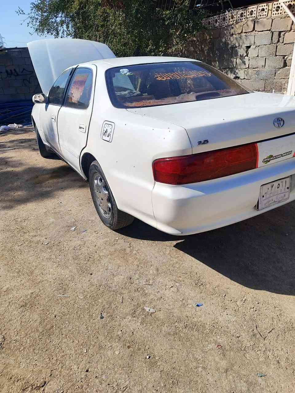 السلام عليكم  كرسته نفخ مكفوله من الكص ونقل جثه رقم بصره سنويه نافذه سياره جاهزه وحلوه توه معمره صبغ عام الون ابيض صدفي محرك كير تمام سعر55وبيه مجال وانه خادم الطبين/0771825530/***********/مكان بصره الهارثه
