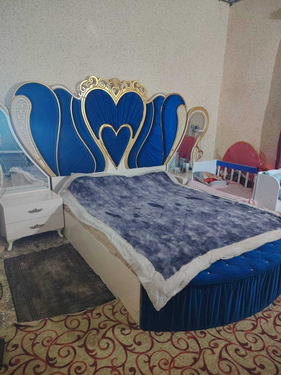 غرفه تركيه ضخمه 9 قطع وجرباية طفل للبيع


**إذا كنت صاحب هذا الإعلان وتريد حذفه لأي سبب، رجاءا أرسل رسالة إلى الدعم الفني**