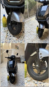 وبركاته دراجه شحن للبيع  عدد البطاريات 7  الدراجه نضيفه  ملف2000  السع...