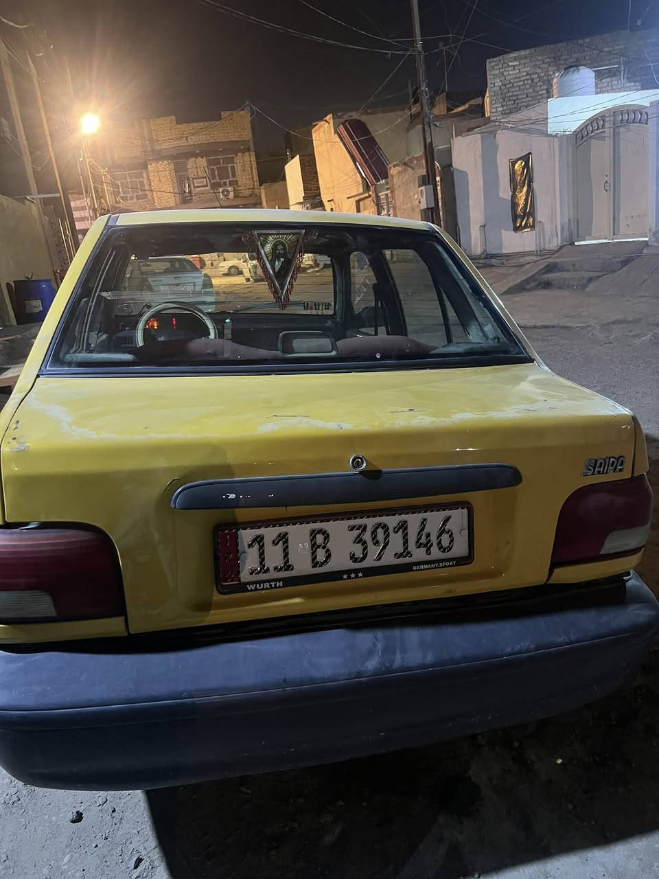 السلام عليكم
سايبا 2011 رقم بغداد الجديد الهزة بعدها ما ساقطة سنويتها لل 2030 كير ومحرك مكفولات
نواقص السيارة :
 صدر السيارة نص عمر
 تبريد السيارة يحتاج فريز فقط
مكان السيارة بابل الحلة 
***********
