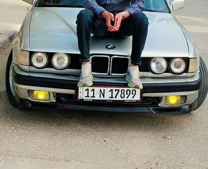 السلام عليكم BMW 730i رقم بغداد تبريد  حدادية 80/ سعرها 48 مكاني نجف ***********

