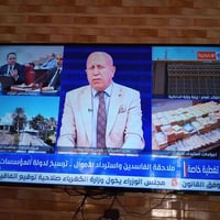 بلازما للبيع قياس ٦٠ بدون اي تصليح انترنيت بغداد السعر ٤٥٠ الف ت ٠٧٧١٠...