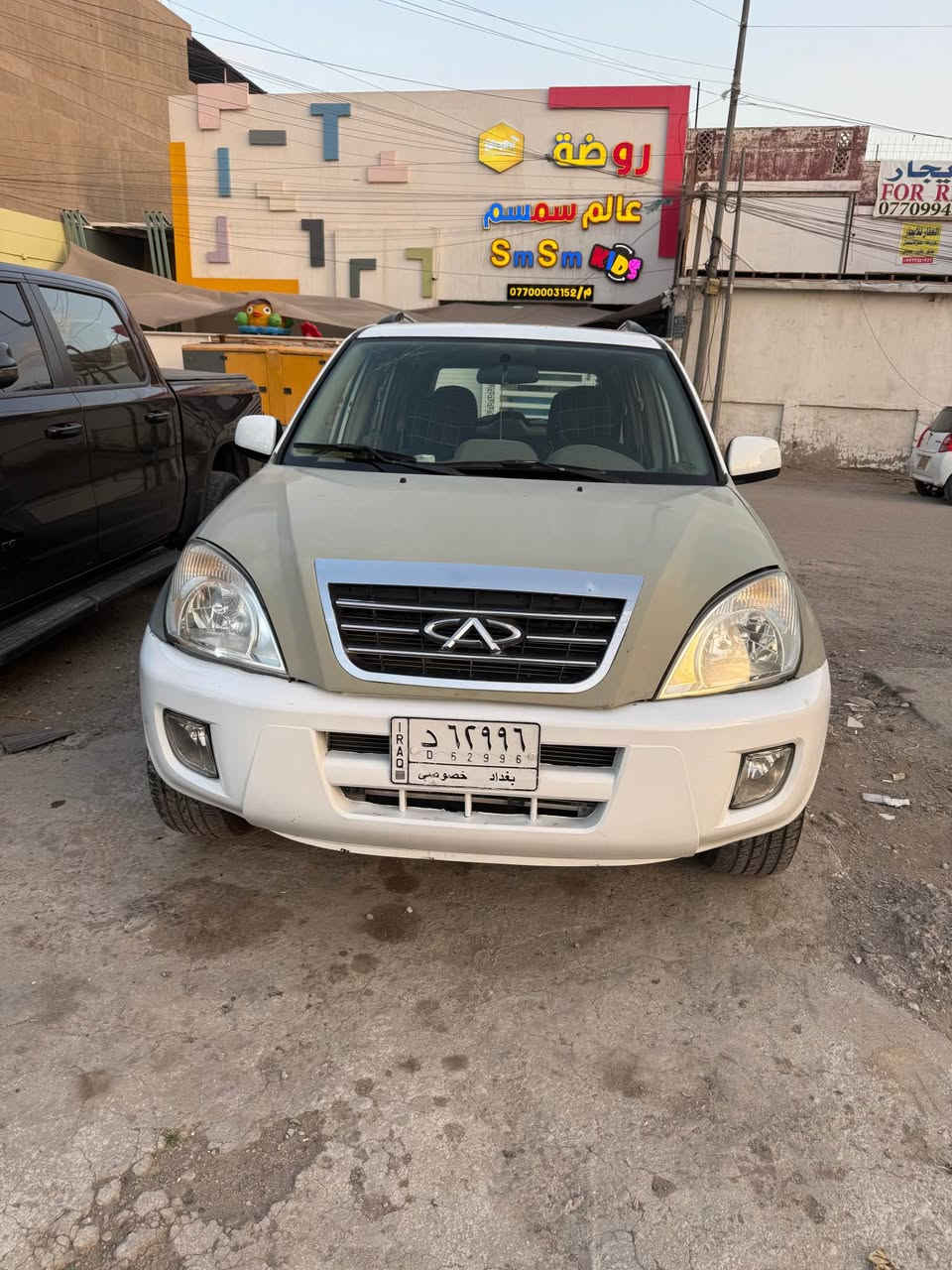 للبيع شيري تيكو ٢٠١٢ بيه ضربة بلبجم مبدل بنيد وجاملغاتً سيارة حلوه السعر ٤٦ ورقه ‭٠٧٧٠ ٧٢٣ ٨٩٠٤‬ بغداد, العراق
