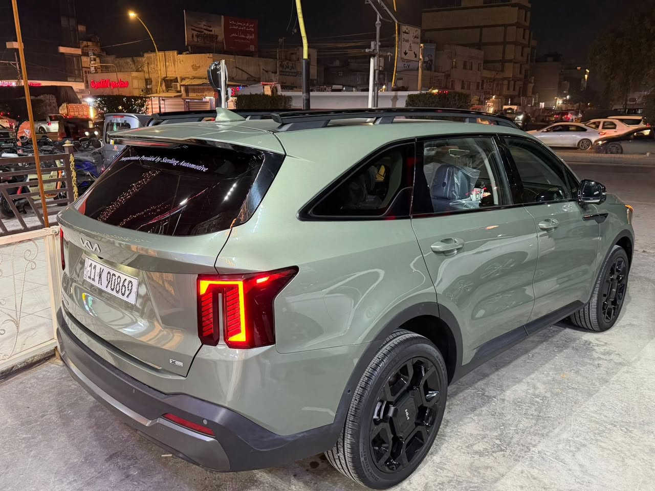 للبيع كيا سورنتو 2024 فول مواصفات  x-line SX

صبغ قبق جنطة ودعامية فقط 

ماشية 3000 تعتبر زيرو السيارة جديدة كلش مناقصه اي شي كاملة مكملة ورقم بغداد الجديد بسمي تحويل ثاني يوم

المواصفات:

خمس 5 كامرات

بنوراما

بصمة تشغيل وبصمة ابواب

كشنات جلد منفصلة vip 

وتدفئة وتبريد بالكشنات وكشنات كهرباء

وتوصيل usb بالكشنات

مري شفط

رادارات 360 درجة

شاشة كبيره نفكيشن 

 مانع تصادم

مانع انزلاق 

تحديد مسار

نقطة عمياء  

تشغيل عن بعد 

شاحن وايرلس

هاند بريك كهربائي 

باب خلفي كهرباء 

اضويه امامي زنون LED

اضويه خلفيه LED

كشافات LED

نظام GPS+خرائط 

السعر 300$

للاتصال ***********

العنوان بغداد حي القاهره
