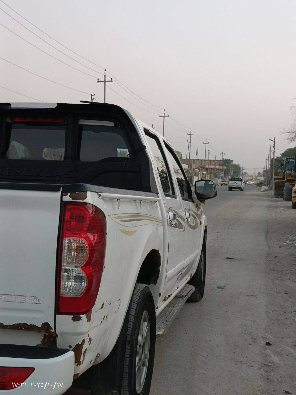 سلام عليكم
گريت ويل للبيع موديل 2013 مكانهاا الديوانية رقمهاا بابل  بسمي تحويل ثاني يوم كفاله گير ومكينة ومن الضربه ومن الصبغ والشراي بيه خير ويدلل للاستفسار الاتصال
***********
***********
