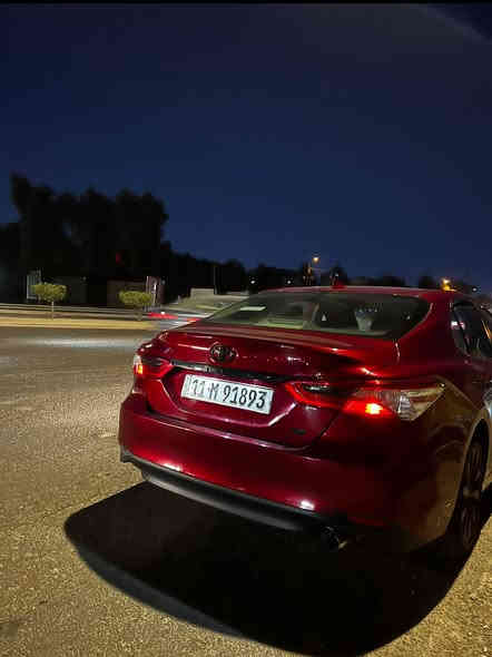 سلام عليكم 
كامري 2019 امريكي 
لون احمر غير محدد مميز 
رقم بغداد ل جديد سنويه جديده تحويل مباشر سياره نضيفه وكامله 
وعليها سوادات كامله 
ماشيه 64 ميل ل حادث بجم ول جاملغ صبغ 
مكان سياره شارع فلسطين 
السعر 165 وبيها مجال بسيط 
 الرقم : ***********
