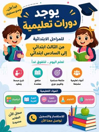 الصف الثالث-السادس • قراءة رياضيات علوم • الصقلاوية