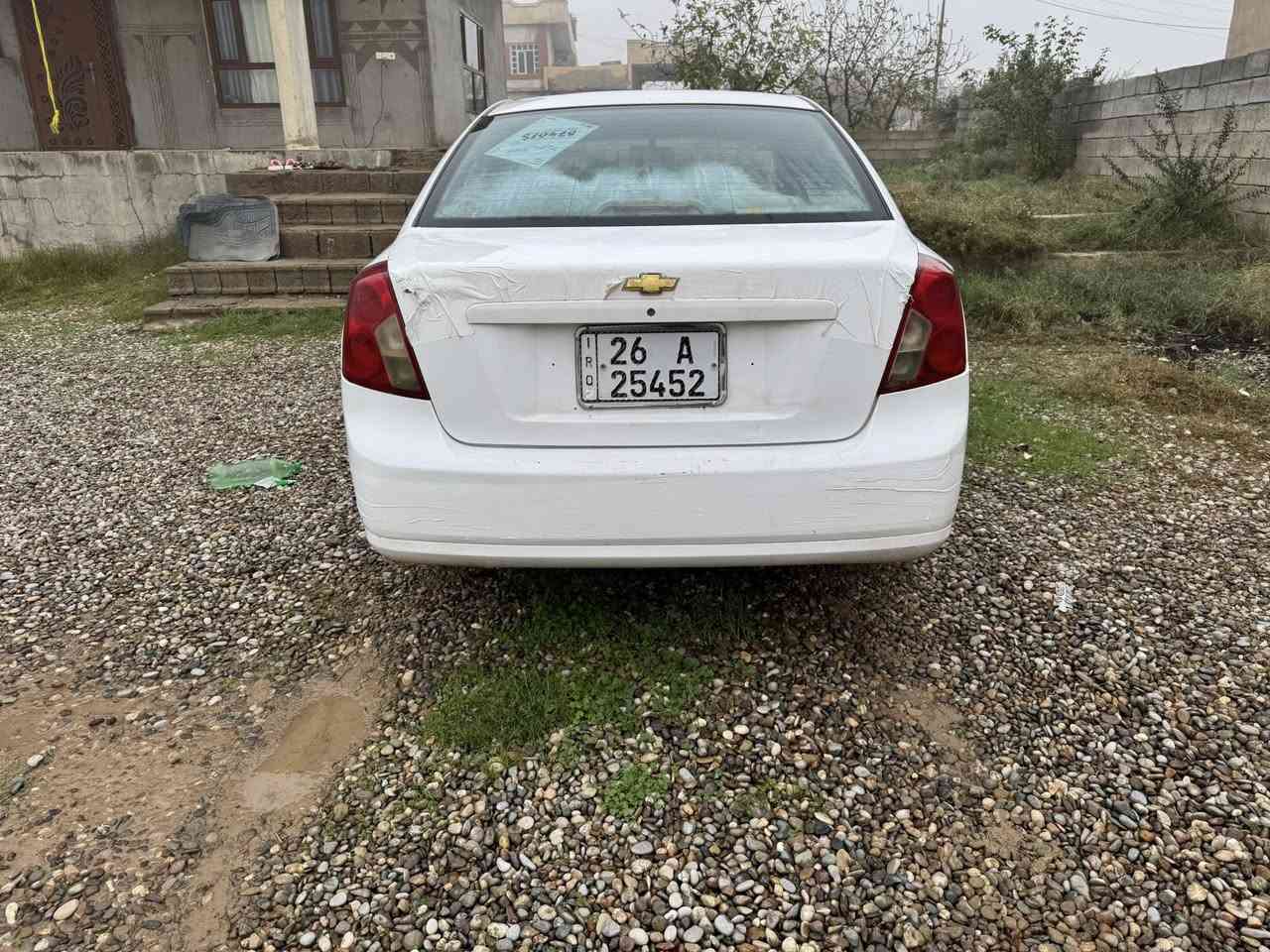 2004 مؤسسة باب خلف السكن صبغ الباقي بالشرط كير محرك تدفى تبريد كهرباء كله شغال وبالشرط رقم وسنوية جديد 
***********
كركوك الحويجة 
السعر 62 وبي مجال قليل
