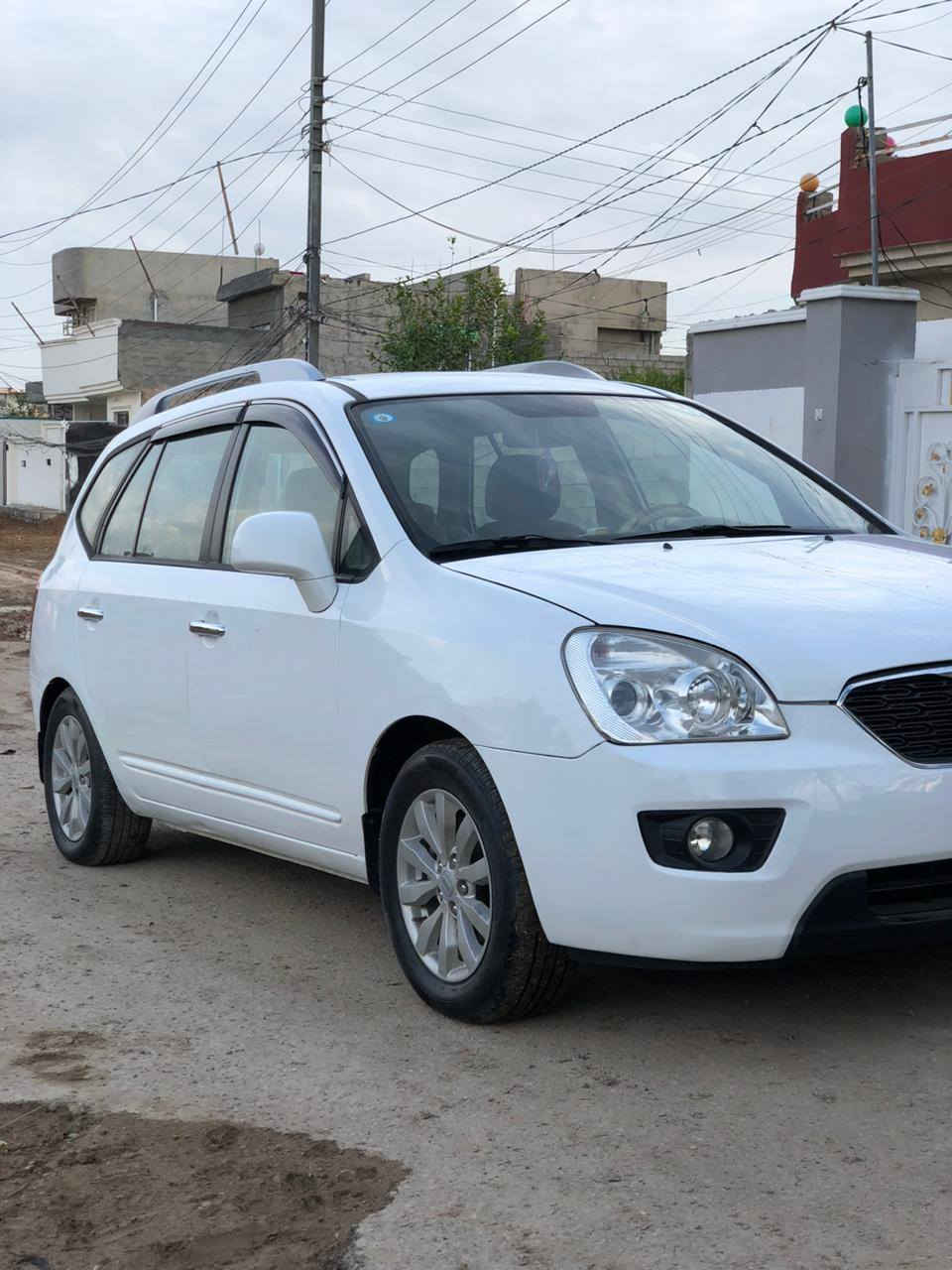 كيا كارنز 2012 رقم بغداد الدولي باسمي
السياره جاهزه  مكينه وكير خير من الله تبريد تدفئه صدر خلفي وامامي خير من الله تخم تاير جديد سلايت روف  تحكم ستيرن جهتين  كامره أمامي وخلفي  داخل بيجي جديد بيها صبغ جاملغ أمام السايق  وباب خلف الصدر  وبيها تكحيل بسيط  السعر  ١٢٢ وبيها مجال  للاستفسار الاتصال  على.   ***********              
***********
