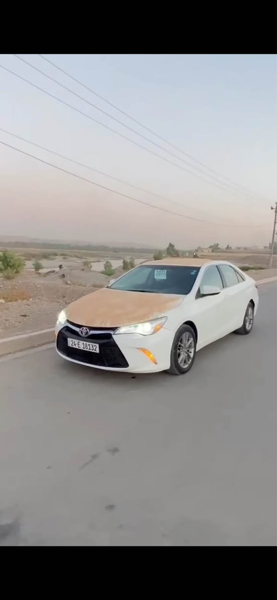 كامري ٢٠١٧ موسه فات se ئه مريكي سه ياره كه حيزام سوبغه بي داخلي پيش و دواوه ي كه پسه ره قه مو هه زه ي نويه سه نه وي به سه ر جوه //*********** أربيل, العراق
