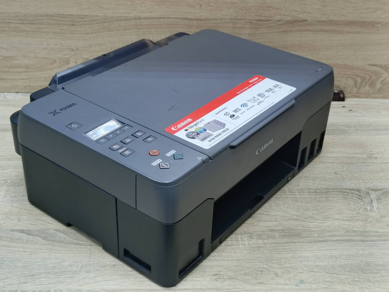 طابعة كانون موديل G3460 مستعمل بحاله ممتازة باحبار خارجية تطبع 6000 ملون و 5000 اسود وابيض سعر الحبر 10 الف لكل اللوان سرعة الطباعة 9 ملون و12 اسود وابيض وجه واحد استنساخ طباعة سكنر تحتوي علىWIFI يمكن ربطها على موبايل تابليت لابتوب مع امكنية طباعة صور 🚦سعر الطابعة 135 الف 🚦 مع كيبل كهرباء وكيبل كومبيوتر وقرص تعريف للطلب *********** / *********** يوجد توصيل لكل المحافظات..
#الصفوة
#طابعتي
