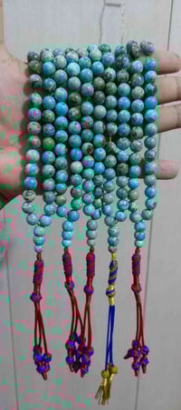 فيروز طبيعي • ٤٥ حبة • ١٠ ملم