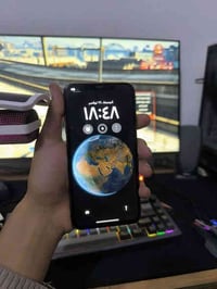 ايفون اكس ماكس  بطارية ٦٠ اصليه ممبدلة وميصرف شحن  شاشه مبدلة نوعية اص...