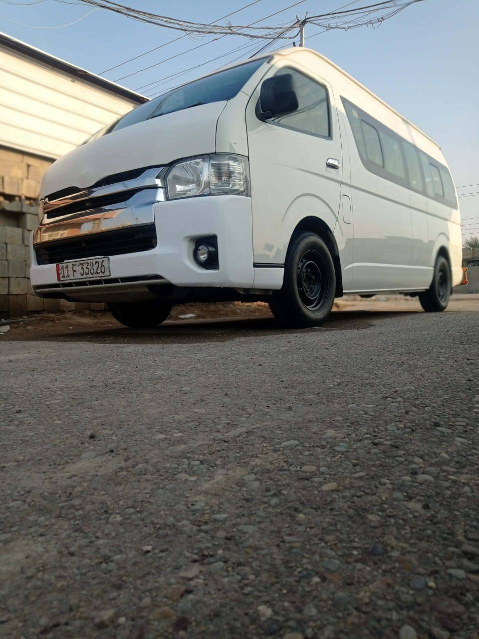 السلام عليكم للبيع هايسة موديل 2016 مكان سيارة بغداد السعر 285 ورقة هاتف ***********
