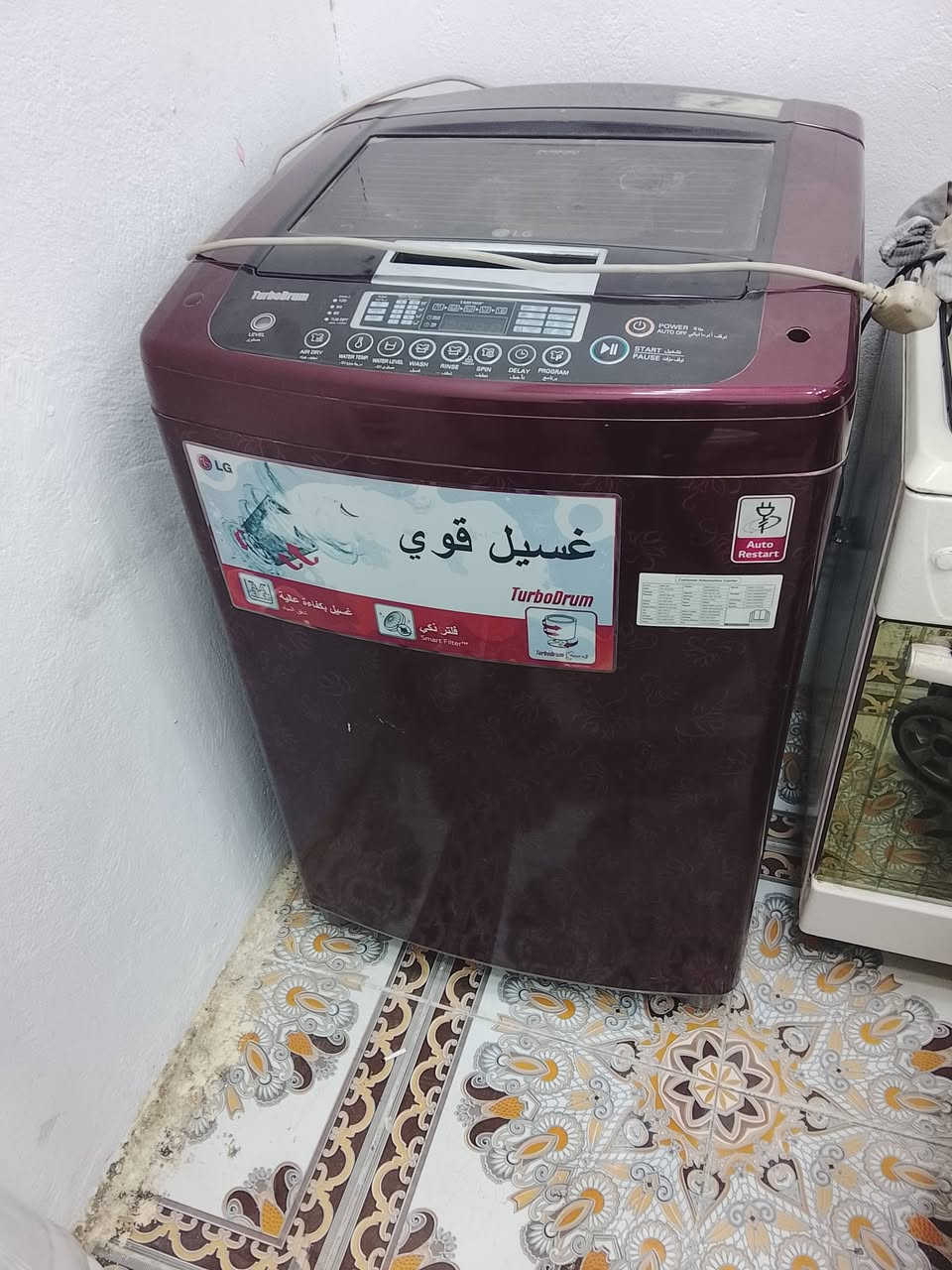 غساله جداً مناسبة أبيع علئ الفحص 💡 والضمان
اوتماتيك شركة توربو ⛪
الحجم 18كليو🧳باب هيدروليكي جام جلاتيني 
الغساله مستحدمه جداً قليل السعر المطلوب 175💸
عنواني الجديد شارع قوس المستشفى 🏢 
مقابيل البطاقه #الوطنيه
***********👈 واتساب ***********
