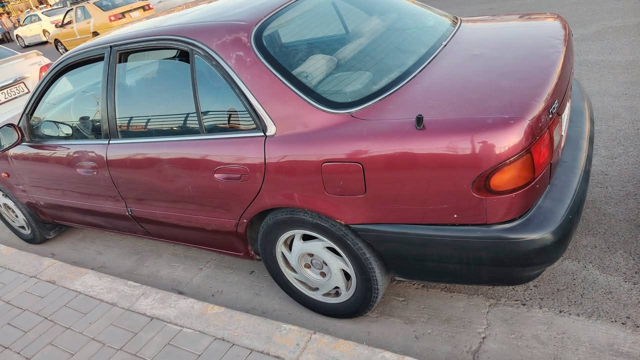 سوناتا تو للبيع
موديل 1994
رقم انبار
مكان السياره الفلوجه
السياره وضع الشركه
محرك 2000 جديد شاده 
رقم الجوال ***********
