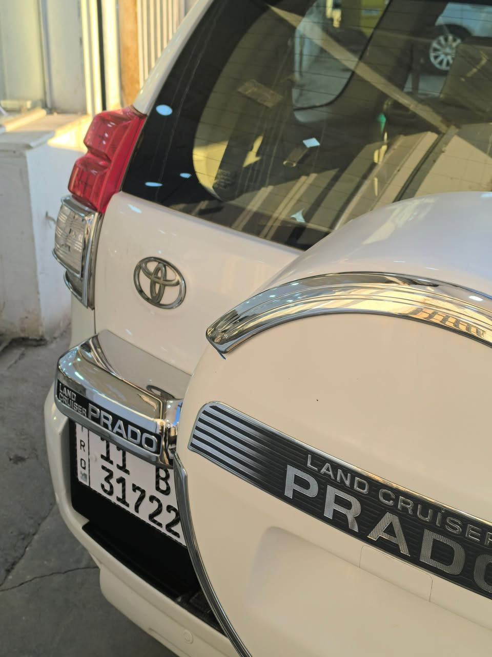 السلام عليكم

للبيع 🚗
تويوتا برادو

🔹 موديل: 2012
🔹 الرقم: بغداد
🔹 المحرك: 6 سلندر
🔹 الفئة: TX

المواصفات:
▪️ مكفولة من التبديل
▪️ صبغ دعاميات فقط

💰 السعر: 277$$$

📍 مكان السيارة: بابل

📞 للاستفسار:
***********
0783199449
